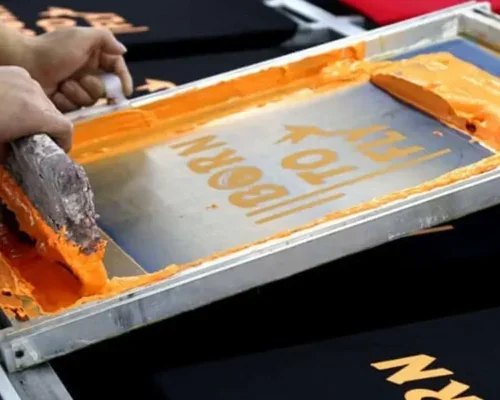 Silk screen printing