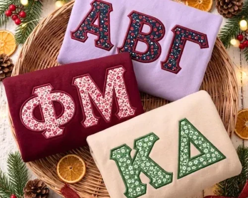 Applique embroidery